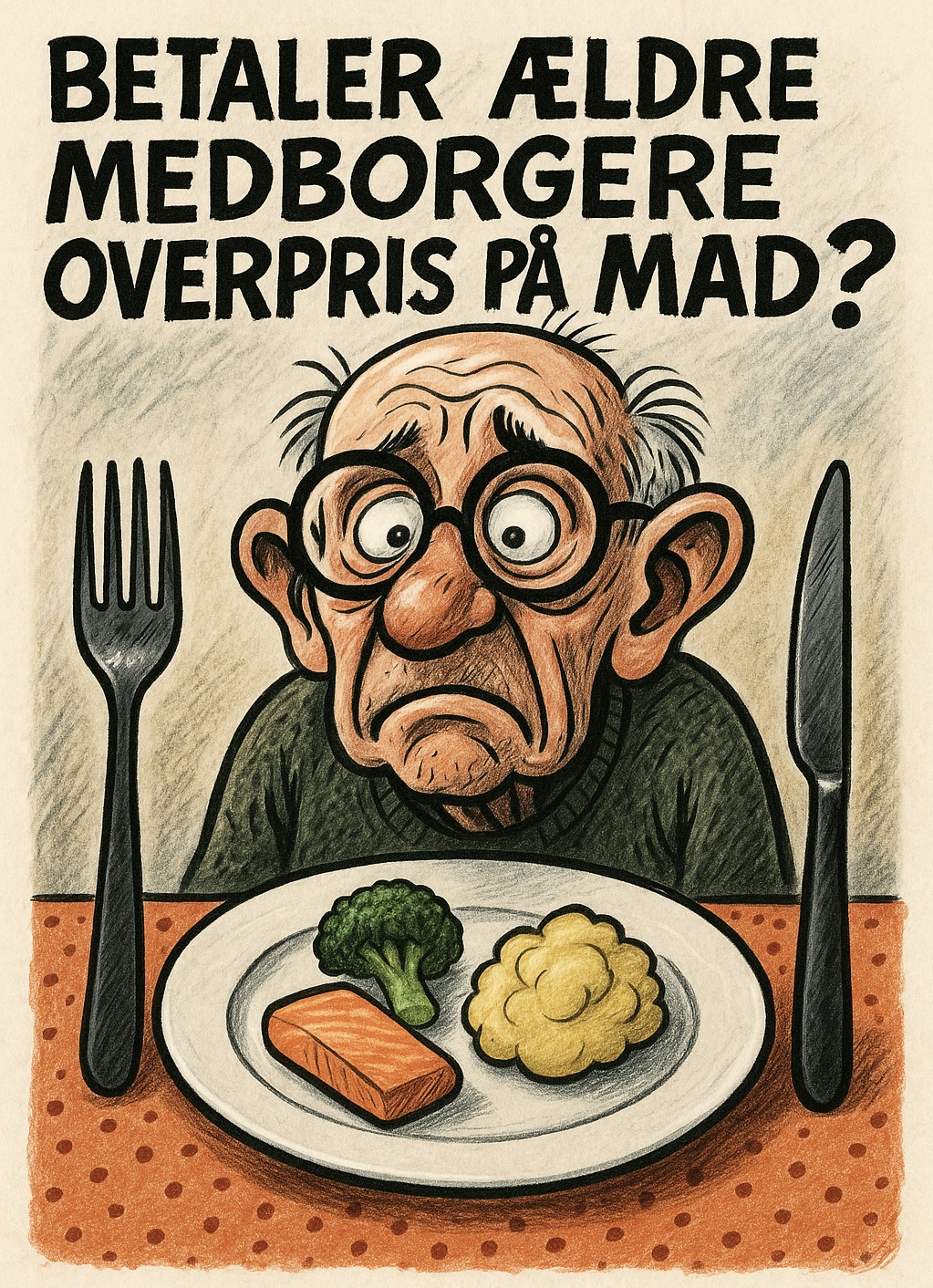 Betaler ældre medborgere overpris på mad?
