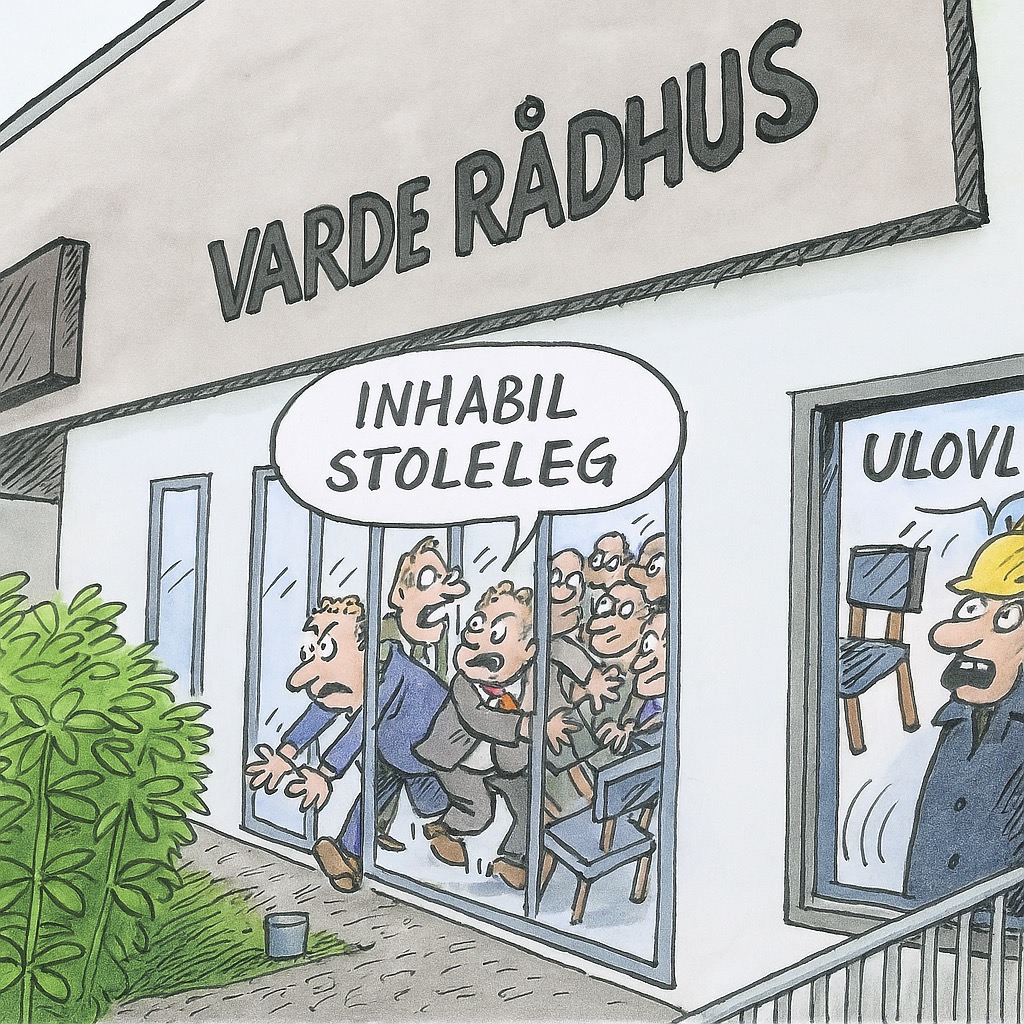 Kaotisk stoleleg i byrådet