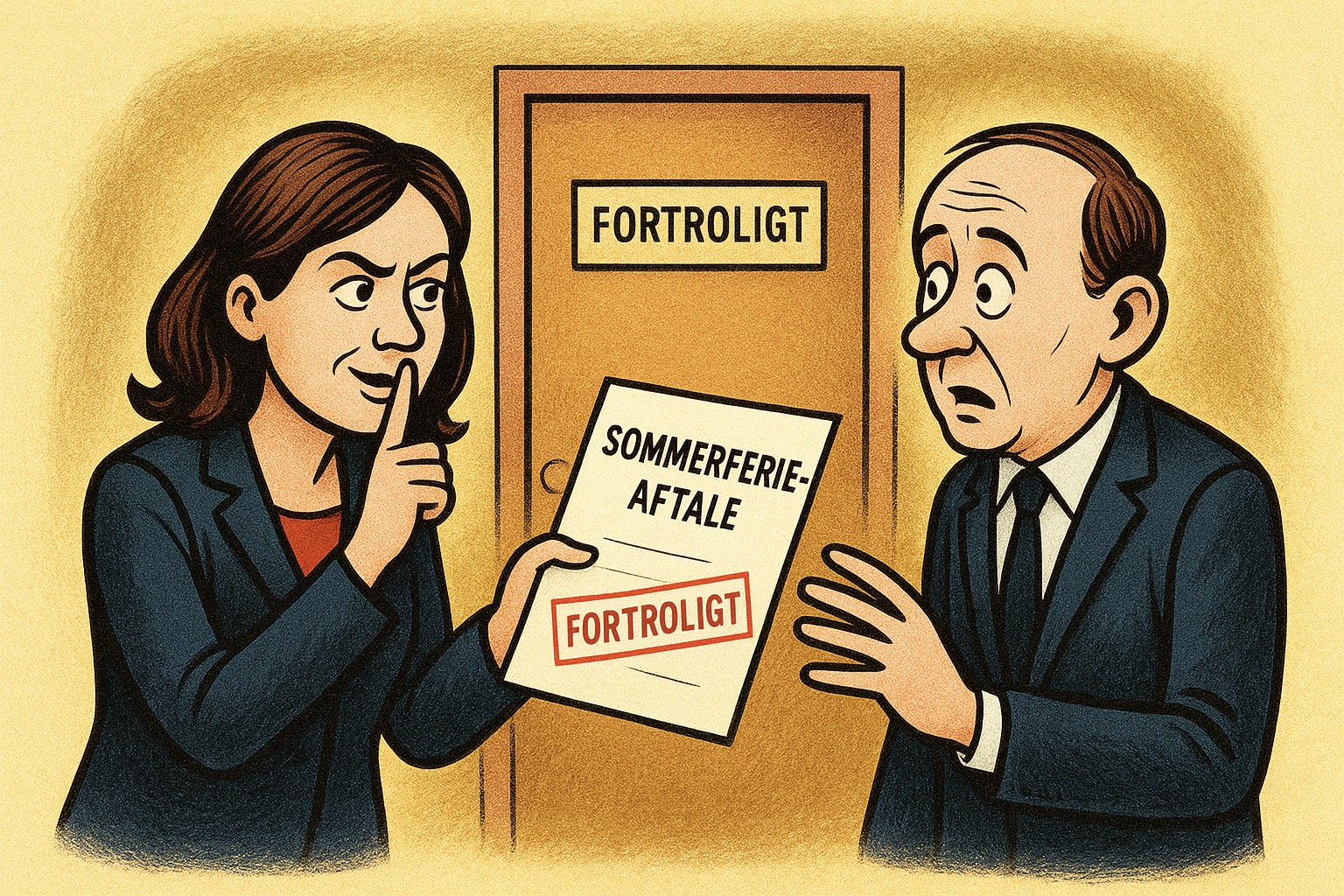 Centrale mails i vederlagssagen blev mørkelagt 