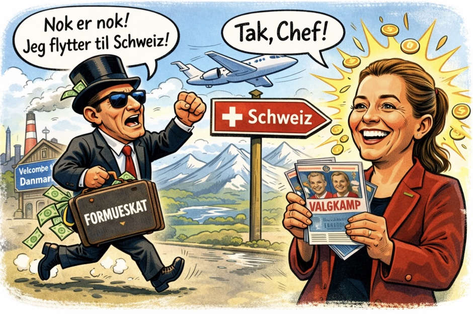 Vil Vestas-direktøren virkelig flygte fra Danmark?