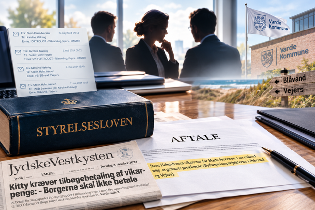Topembedsmand rådgav om den ulovlige vederlagsaftale – men det blev hemmeligholdt